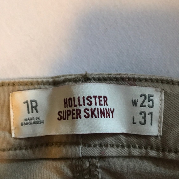 hollister khaki pants - Picture 2 of 3